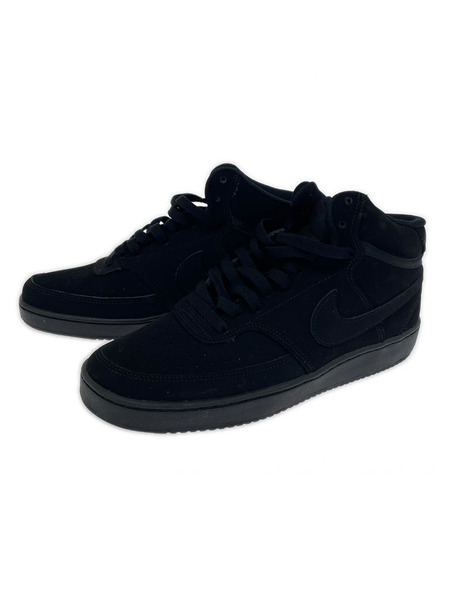 NIKE スニーカー Court Vision Mid BLK 27.0cm