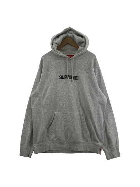 Supreme Motion Logo Hooded Sweatshirt  XL グレー