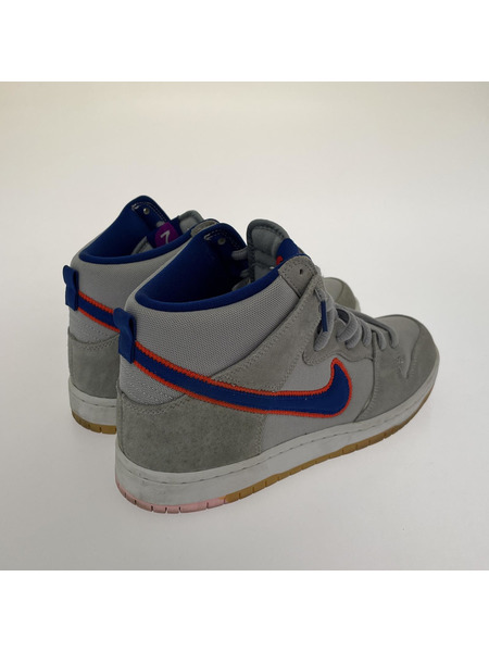 NIKE SB DUNK HIGH PRM QS グレー (27.5)