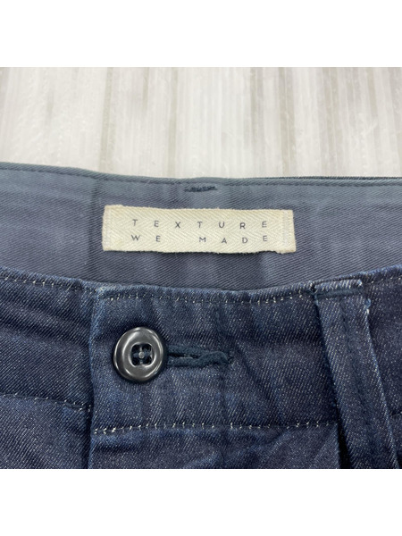 デニム・ジーンズ TEXTURE WE MADE テーパードタックパンツ