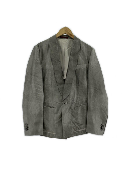 Paul Smith シルク ショールカラージャケット M グレー