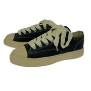 MIHARA YASUHIRO×General Scale TRENT レザーロートップスニーカー 41 ブラック