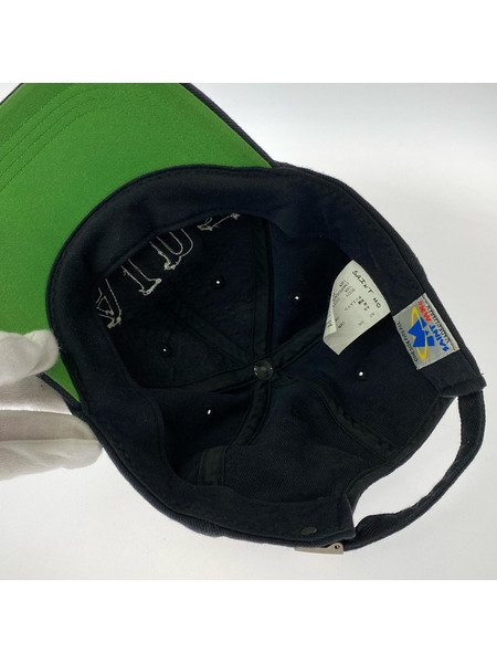 SAINT MICHAEL キャップ 25SS 6PANEL CAP ブラック
