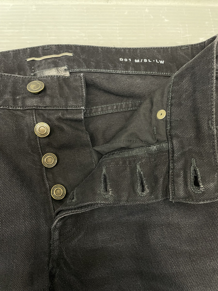 SAINT LAURENT 17AW ブラックスキニーデニム 26