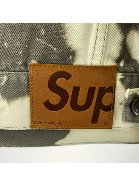 Supreme デニムジャケット 25SS Denim Trucker Jacket Bleached L