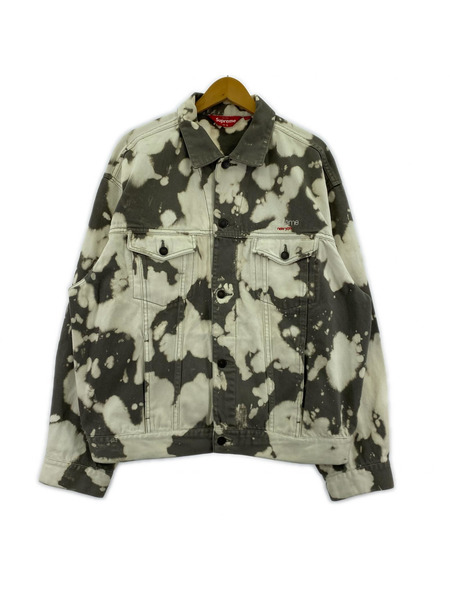 Supreme デニムジャケット 25SS Denim Trucker Jacket Bleached L