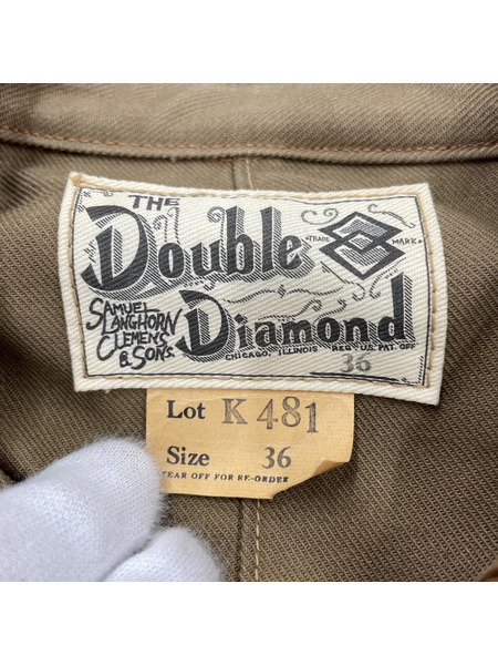 DOUBLE DIAMOND/K481/コーデュロイジャケット（36)
