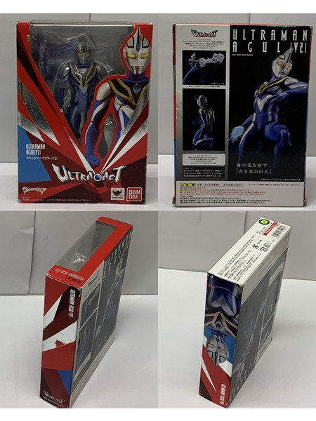 ULTRA-ACT ウルトラマンアグル (V2) 開封品 説明書欠品 ダメージあり ウルトラマンガイア