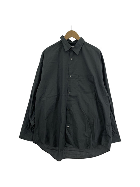 graphpaper Broad L/S Oversized Regular Collar Shirt 1 グレー