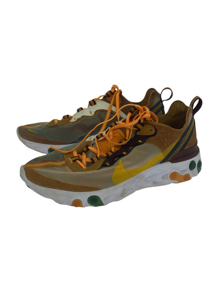 NIKE React Element Orange Peel (26.5)