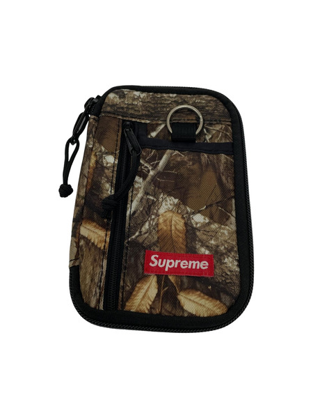 Supreme 19aw Real Tree Small Zip Pouch