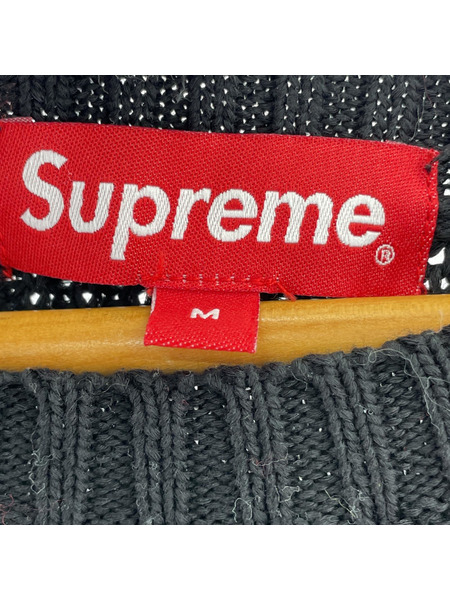 Supreme small box logo sweater 黒