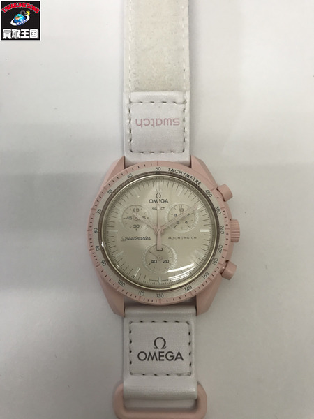 ボーイズQZ Swatch×OMEGA MISSION TO VENUS MOONSWATCH