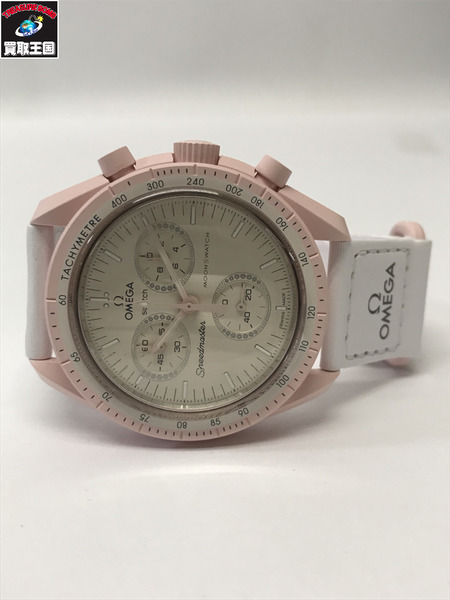 ボーイズQZ Swatch×OMEGA MISSION TO VENUS MOONSWATCH