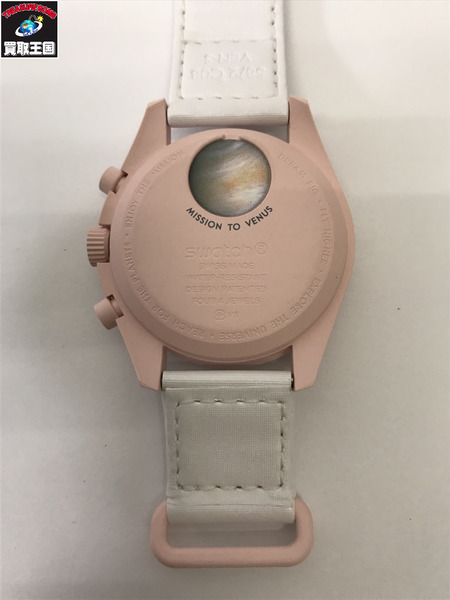 ボーイズQZ Swatch×OMEGA MISSION TO VENUS MOONSWATCH