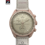 ボーイズQZ Swatch×OMEGA MISSION TO VENUS MOONSWATCH