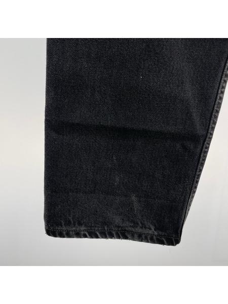 Levi's デニム・ジーンズ 501 後染メブラックデニム (35)