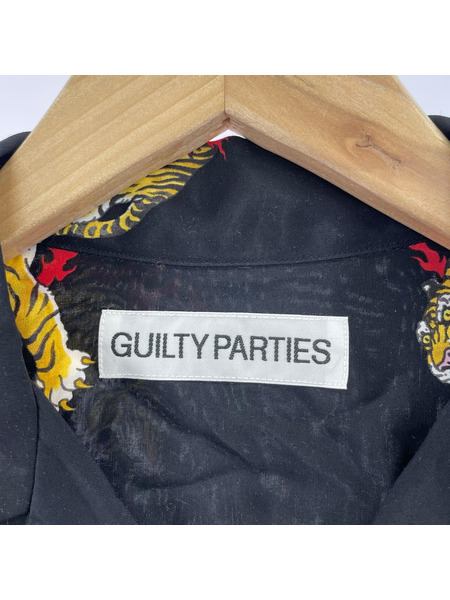 WACKO MARIA Tim LEHI Hawaiian L/S SHIRTS S 黒 24FW-WMS-HI03