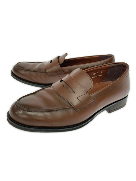 B:MING LIFE STORE by BEAMS シューズ ペニーローファー 日本製 27cm BRW