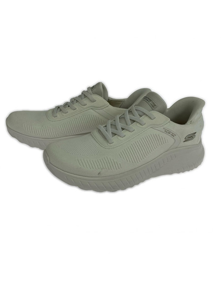 . スニーカー (E)SKECHERS　SLIP-INS　白[値下]