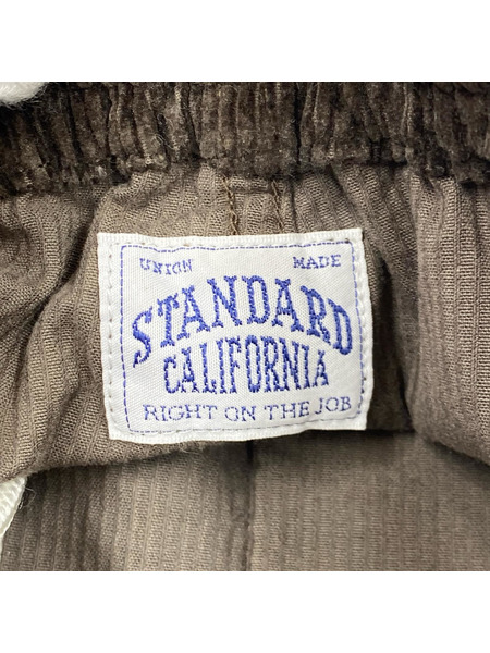 STANDARD CALIFORNIA パンツ コーデュロイ 茶 (L)