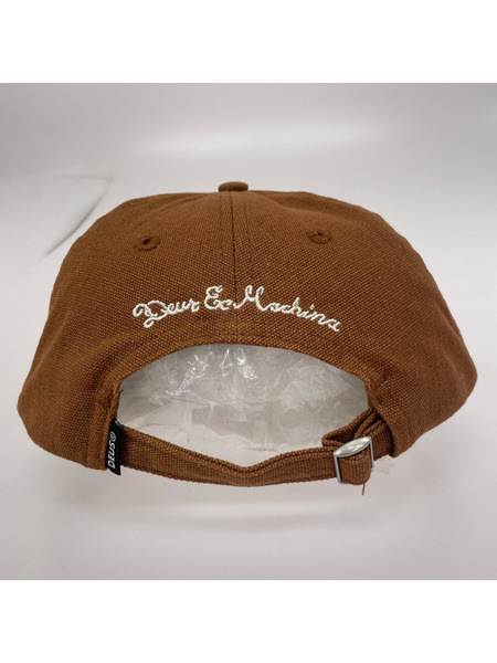 DEUS EX MACHINA キャップ SANDY CAP アップリケ キャップ 茶
