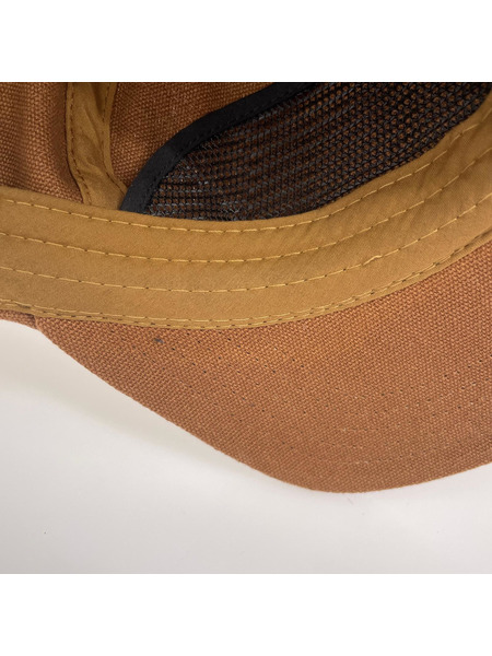 DEUS EX MACHINA キャップ SANDY CAP アップリケ キャップ 茶