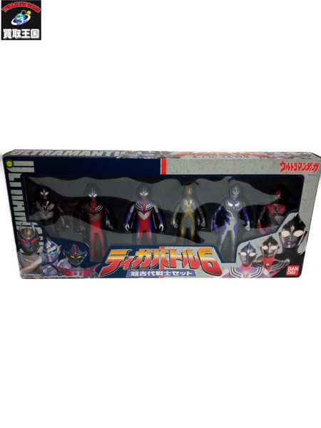 ☆ウルトラマンティガ ティガバトル６ 超古代戦士セット[値下]｜商品