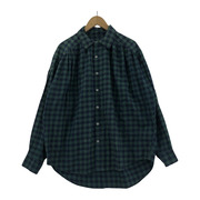 AIE PAINTER SHIRT ギャザー チェックシャツ