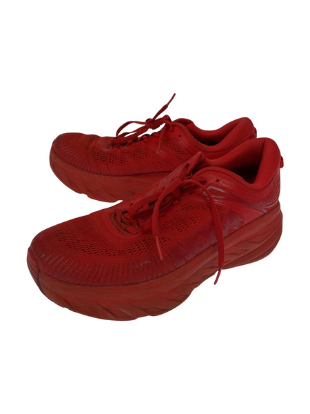 HOKA ONE ONE BONDI7　RED