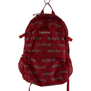 Supreme リュックサック・バックパック 3M Reflective Repeat Backpack/レッド