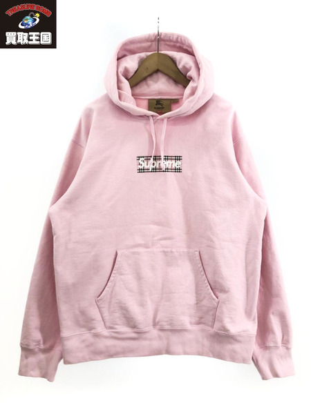 Supreme×BURBERRY 22SS Box Logo Hooded Sweatshirt M｜商品番号