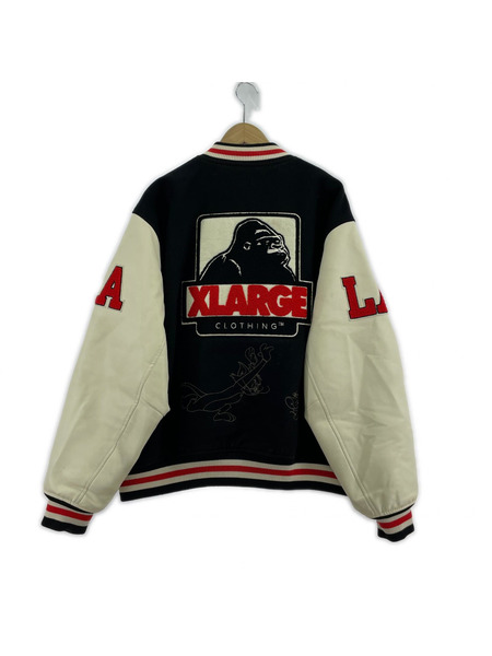 XLARGE×TOM AND JERRY VARSITY JACKET XL