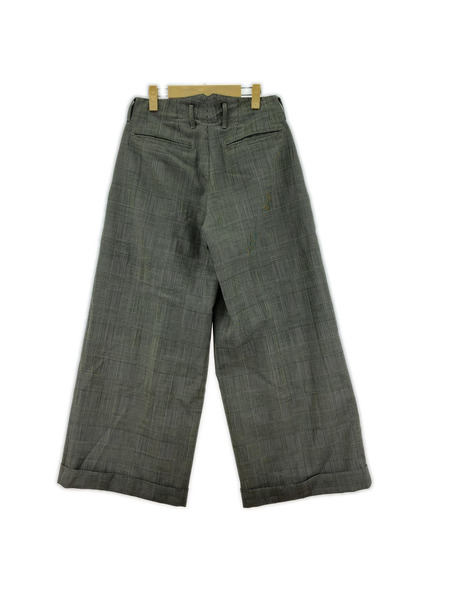 SUGARHILL パンツ GREN CHECK TROUSERS/1/2441000804