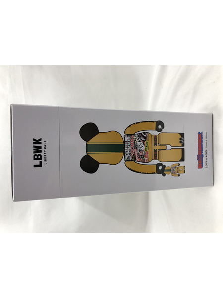 ベアブリック　LBWK　リバンナくん　100%＆400%[値下]