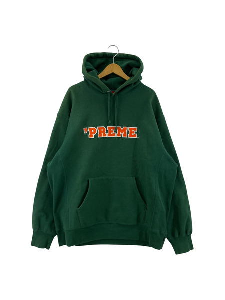 Supreme 22AW Preme Hooded Sweatshirt(XL)緑