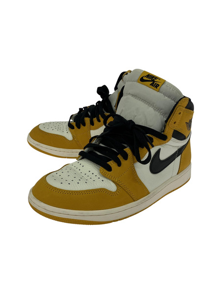 NIKE　AJ1 RETRO HI OG Yellow Ochre 27cm DZ5485-701