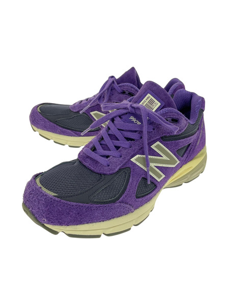 NEW BALANCE M990V4 PLUM PURPLE 27.0cm