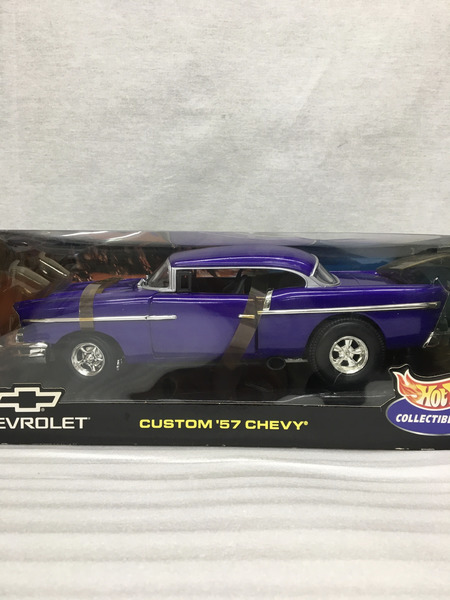 HOTWHEELS 1/18 CUSTOM '57 CHEVY