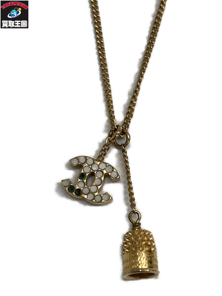 CHANEL ミニココマーク ネックレス