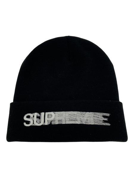 23SS/Supreme/Motion Logo Beanie/ブラック