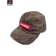 Supreme 23SS Suede Camp Cap スエードキャンプキャップ 茶