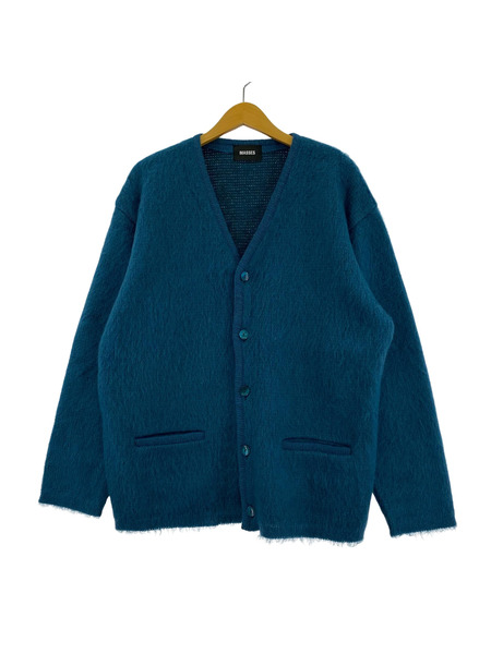カーディガン MASSES MOHAIR CARDIGAN L BLUE