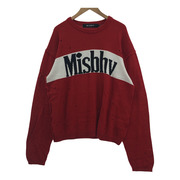 MISBHV YANKEE DESTROYED SWEATER（L）レッド