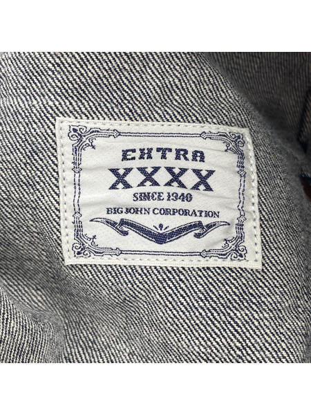 Big John デニムジャケット XXXX-EXTRA MODEL DENIM JACKET XX60
