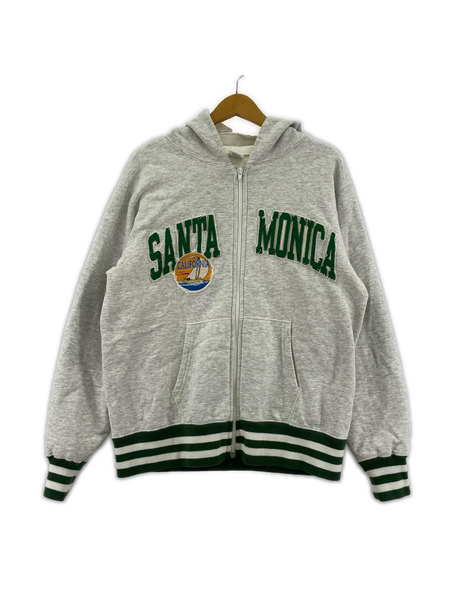 CHESWICK パーカー(ジップアップ) CANADA製 裏サーマル SANTA MONICA (L)