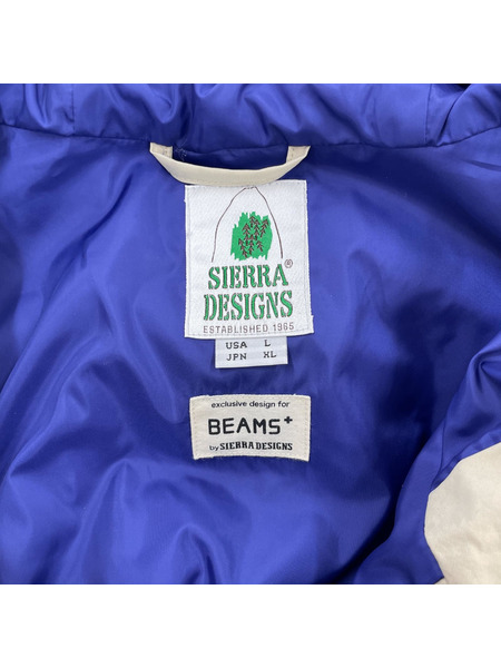 SIERRA DESIGNS×BEAMS PLUS INSULATION MOUNTAIN PARKA/ベージュ