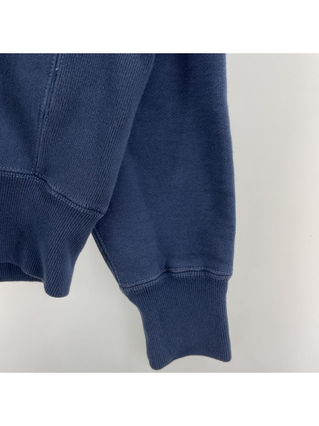 A.PRESSE 22AW Vintage Half Zip Sweatshirt ハーフジップスウェット 2 紺