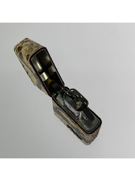 INDIAN MOTORCYCLE ZIPPO リザード 革巻キ