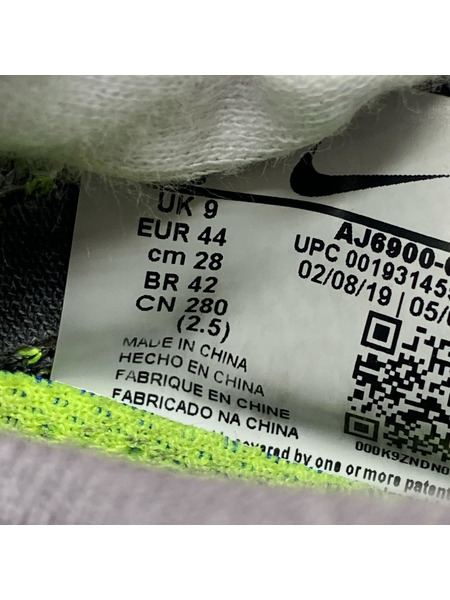 NIKE Air VaporMax Flyknit 3 Gunsmoke Volt (28.0) AJ6900-039